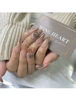 グラデーション+色追加+パーツ