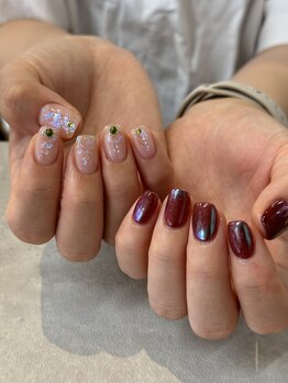 ナネア カラー(nanea color)/アシメネイル10300円