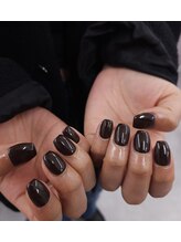 プクネイル(puku nail)/brown nail
