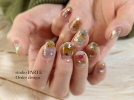 ボーダーマグネット×星