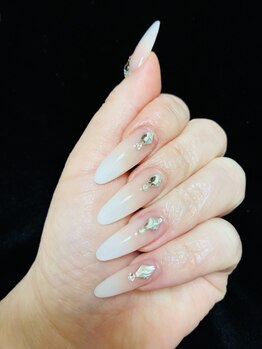 ネイルサロン ミリィー(Nail Salon MiRy)の写真/長い爪にするだけがスカルプじゃない!【MiRy】の高技術×スカルプだからできる繊細Art★オリジナルnailに♪