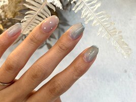 ニュアンスネイル/透け感ネイル