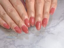 モアニ ヒロオ 渋谷店(MOANI Hiroo)/マオジェルで艶々ネイル