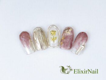 エリクサーネイル 五反田(Elixir Nail)/定額b カジュアル/クーポン使用
