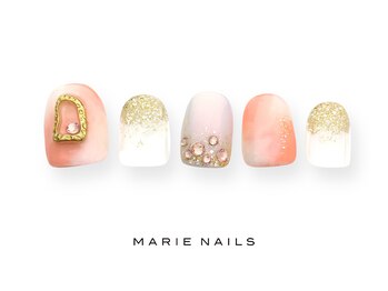 マリー ネイルズ いわきラトブ店(MARIE NAILS)/定額6600円税込 ニュアンス0420b