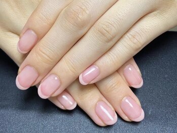 ポポネイル(POPO nail)の写真/乾燥爪/薄爪/ジェルのモチが悪い/爪の形が気になる/自爪を削らずネイルを楽しみたい/巻き爪etc.の悩みに◎