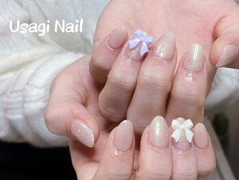 ウサギネイル 新大久保店(usagi nail)/冬ネイル