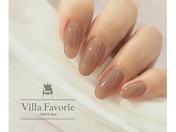 ヴィラファボリエ 白金台(Villa Favorie)/持ちの良さが自慢のワンカラー