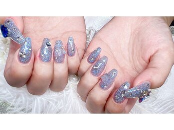 ディアネイルサロン 池袋(Di’a)/【自爪】10本パーツのせ放題 MAX