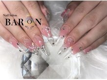 バロン 町田店(BARON)/クリアちゅるんネイル！