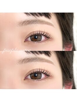 パープルアスター 名古屋名駅店(PurpleAster)/まつげパーマ×アイブロウwax