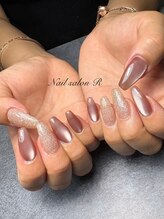 ネイルサロン アール(Nail salon R)/マグネット×フラッシュ