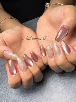 ネイルサロン アール(Nail salon R)/マグネット×フラッシュ