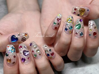 タマネイル(Tama nail)/カラフルストーン