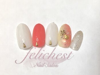 フェリーチェスト(felichest)/貝・夏ネイル￥6,900