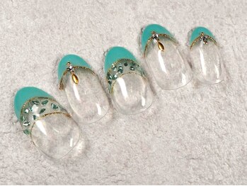 ケージュール(Kjour)/ライトグリーン　ダブルフレンチ