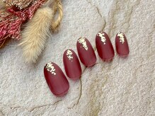 エストリブレ(estLivre)/マットホイルネイル