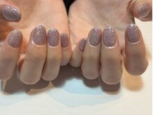 えむねいる(m.nail)/ラメワンカラー