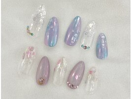 ツヤ水光ネイル★Aオフ無￥8380