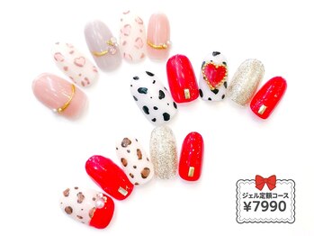 ネイルコレクション ピンク(Nail Collection Pink)/ジェル定額￥7990☆ダルメシアン