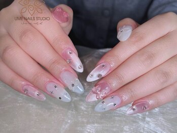 ウメネイルスタジオ(UME NAIL STUDIO)/* 長 さだしやり放題×つけ放題