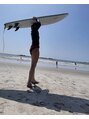 整体院カエデ(整体院KAEDE) 夏限定ですが、サーフィンします!海が大好き!