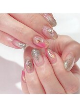 テンダーセント(Tender Scent)/大理石ネイル