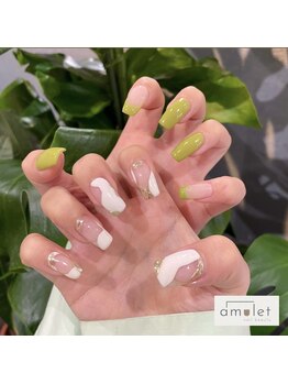 アミュレット 金剛店(amulet)/ピスタチオネイル
