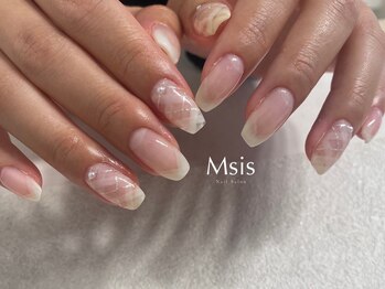エムシス 甲東園店(Msis)/チェックネイル