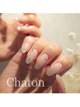 ネイルアンドアイラッシュ シャトン(Chaton)/ジェル□新規￥6900■会員￥7150