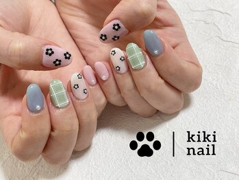 キキネイル 二子玉川(kikinail)/3,4月定額B/フラワーネイル
