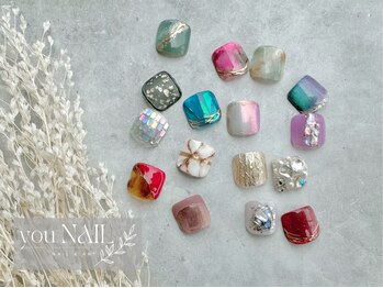 ユーネイル 南浦和店(you NAIL)の写真/【忙しいママさんも大歓迎☆】日々の活力を取り戻すお手伝いをいたします♪大人女性に人気デザインが豊富◎