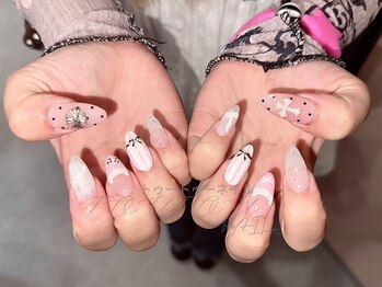 ピンクドットxクロムネイル