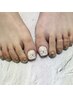 お好きなデザインを♪《フット》持ち込みアート☆¥7300