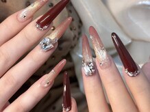 ベストネイル 渋谷109前店(Best Nail)/長さ出し持ち込みデザインネイル