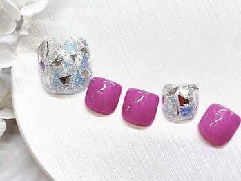 ネイルサロン ふるる 大須店/☆フットミディアムネイル#243