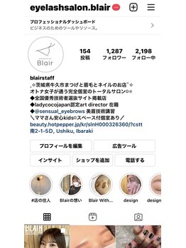 【Blair】Instagram 
