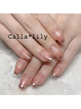 カラーリリー 恵比寿(Calla lily)/ミラーフレンチ