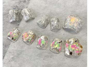 ネイル ブーマー(Nail BOOMER)/フットネイル/ニュアンスネイル