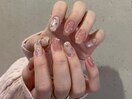 ちゅるんガーリーネイル