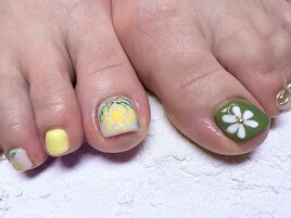 ミモザとお花