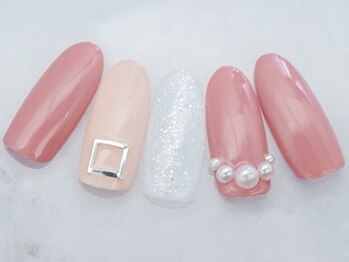 はあとねいる 湘南藤沢店の写真/【湘南藤沢】高リピート率！シンプルネイル～トレンドのニュアンスネイルなど人気デザインが定額￥4400★