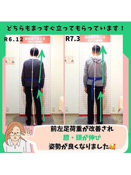 まえいけ整骨院/歪んでいた体がまっすぐに！