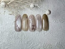 レナトゥス(Renatus)/ぷっくりフラワーネイル