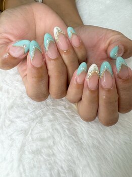 タムタムネイル 本厚木(Tam Tam Nail)/持ち込みデザイン
