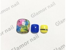 グラマーネイル(Glamor nail)/☆新作☆人気フットネイル¥7800