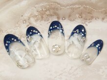 エムネイル(M Nail)/大人ネイル・華やかフラワー