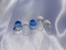 ネイルロッソ 浅草店/海ネイル