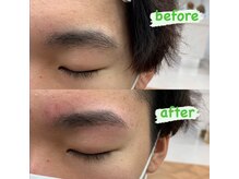 メンズビューティーカフェザパーム 大阪梅田(MEN'S BEAUTY CAFE×THE PERM)/メンズ眉毛Wax＆眉毛パーマ