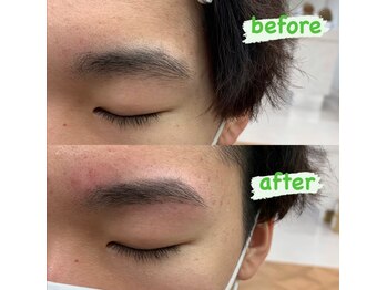 メンズビューティーカフェザパーム 大阪梅田(MEN'S BEAUTY CAFE×THE PERM)/メンズ眉毛Wax&眉毛パーマ